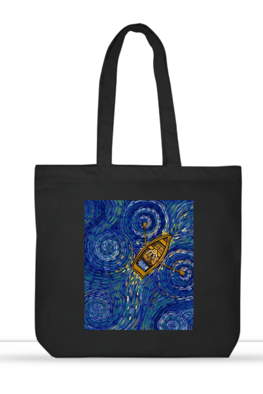 Van Gogh brushstroke tote bag